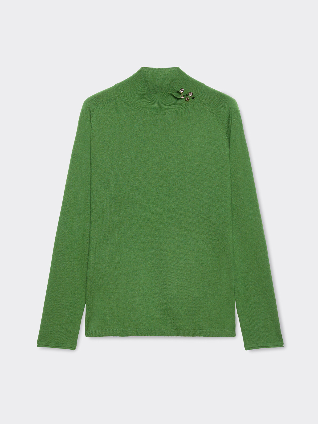 Sweater with cuff links at the neck image number 4