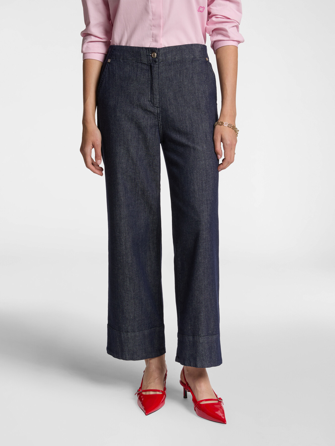 Jeans 5 tasche mariniere, "Mary" image number 2