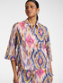 Printed cotton muslin shirt image number 0