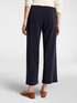 Cropped pull-on trousers in lightweight scuba image number 1
