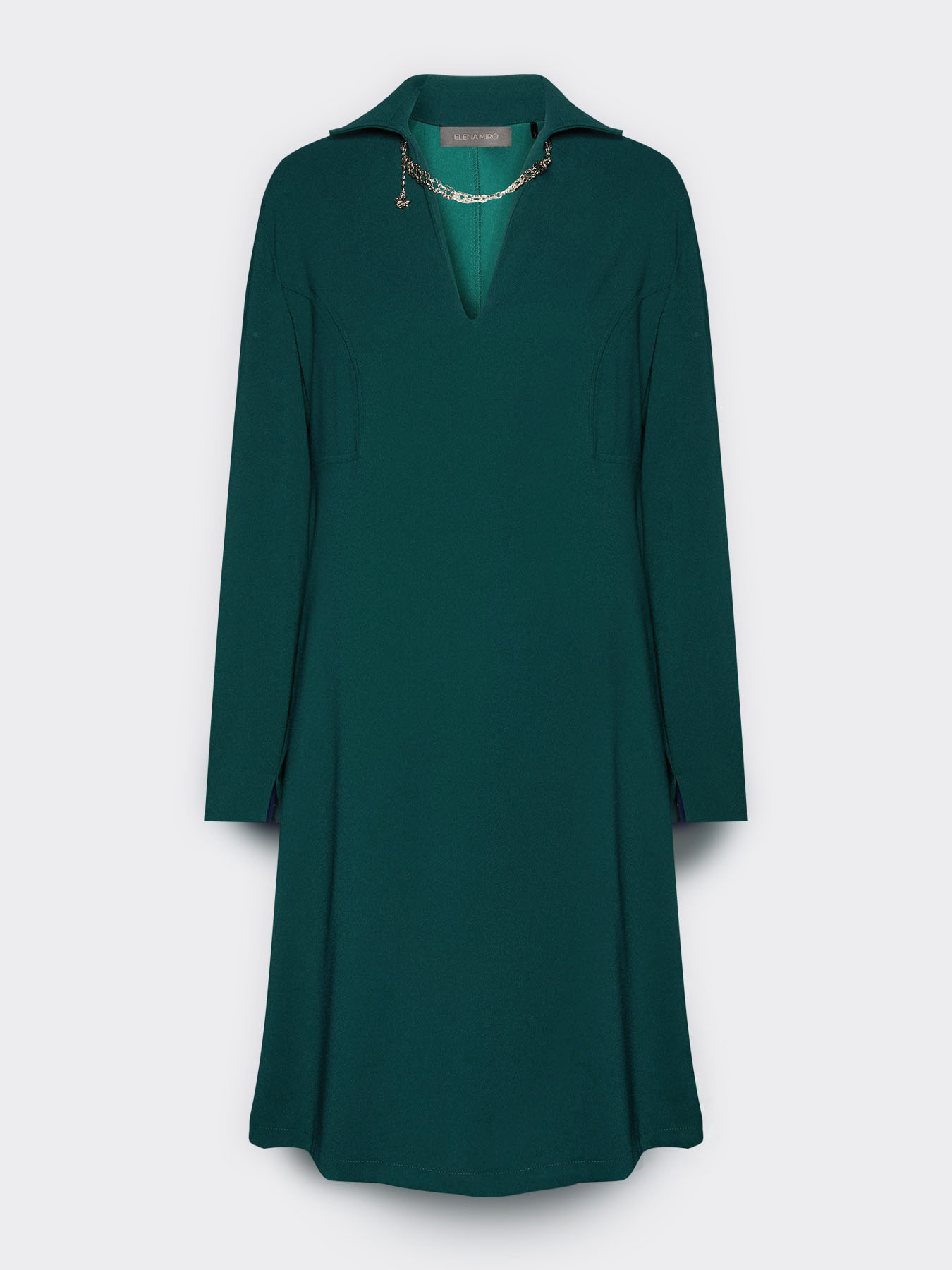 Dress with Monogram necklace image number 4