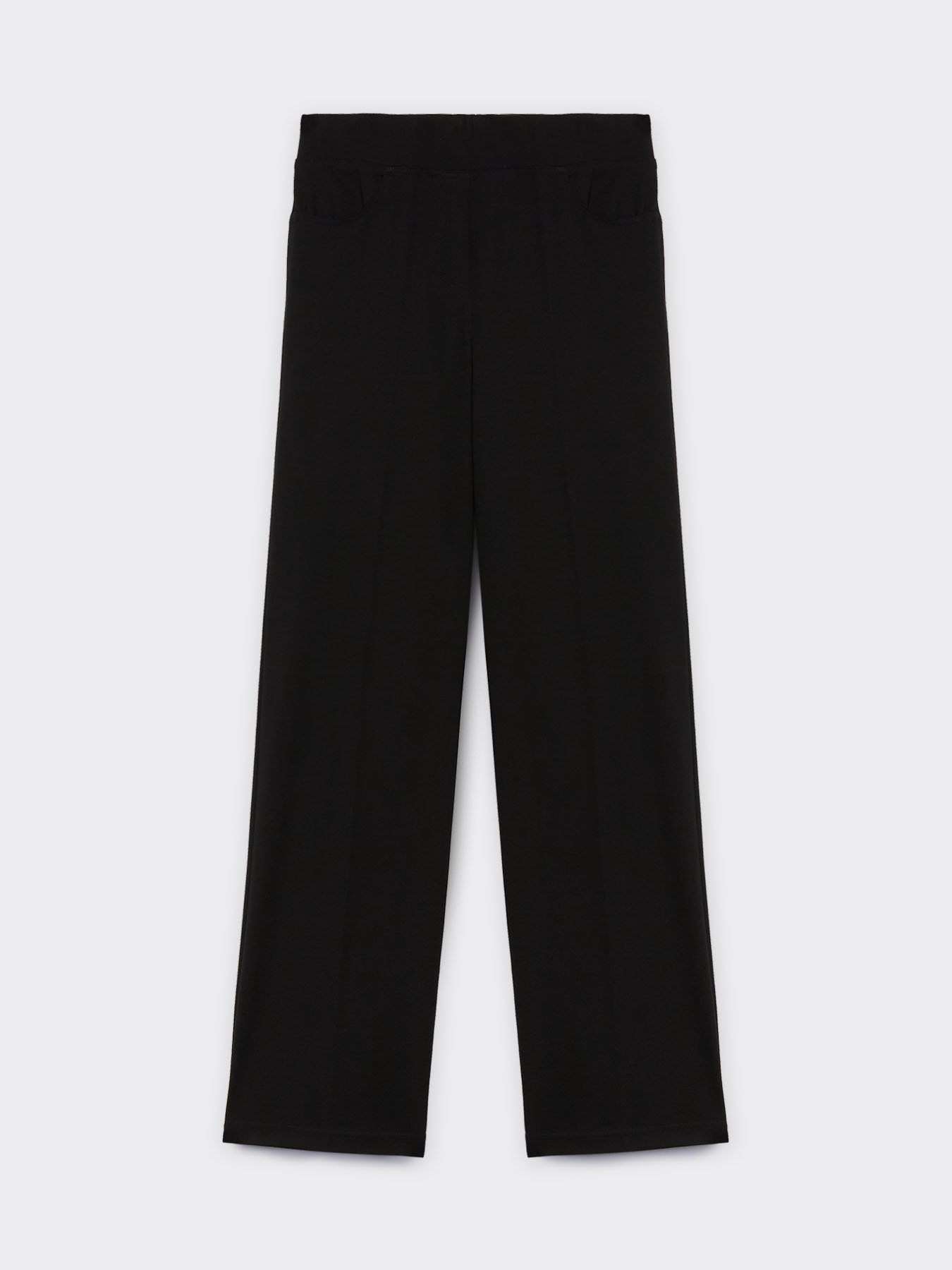 Pantalon &agrave; enfiler en point de Milan image number 4