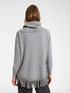 Pullover mit Fransen und abnehmbarem Kragen image number 1