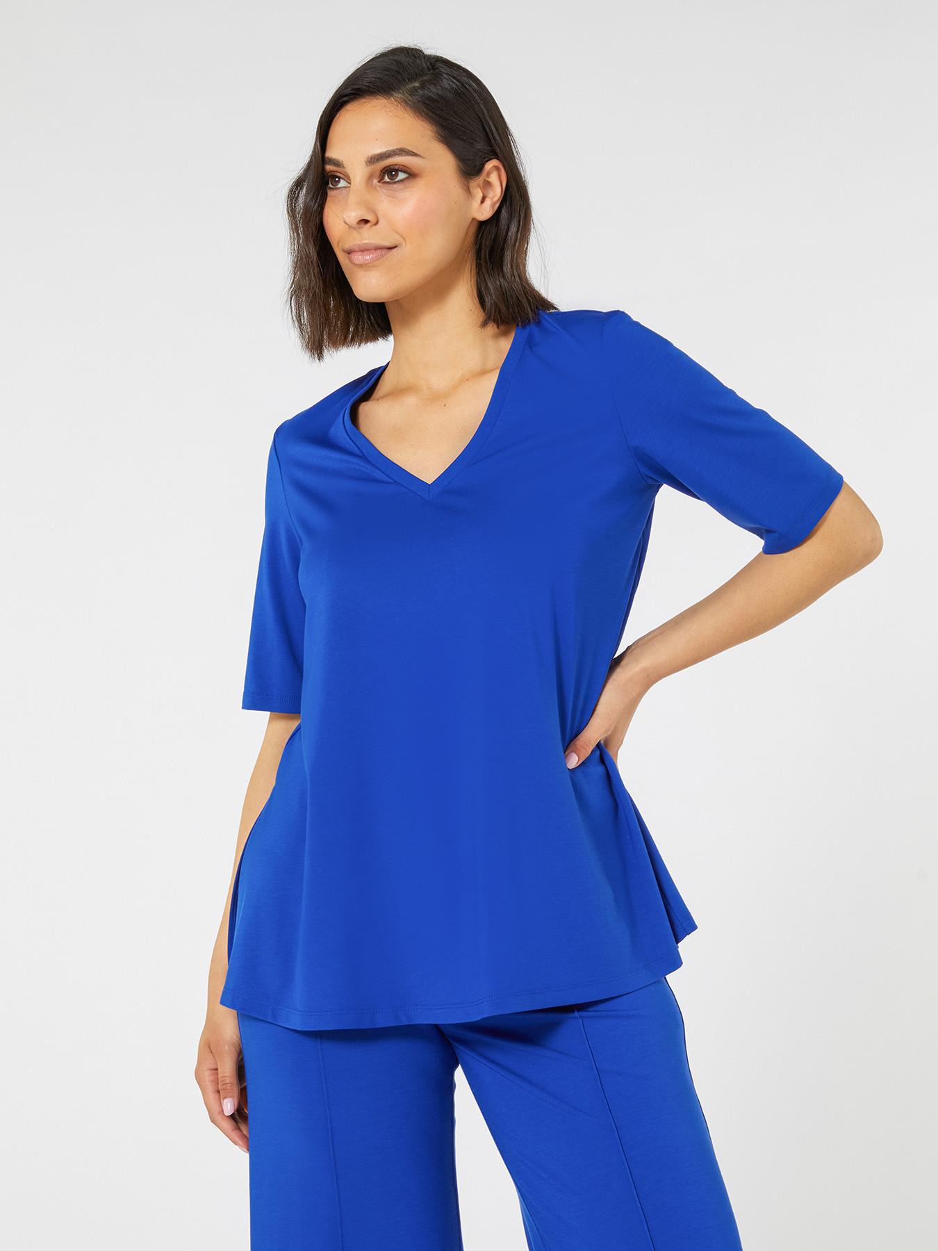 Blue t-shirt image number 1