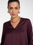 Blusa in raso di viscosa stretch image number 3