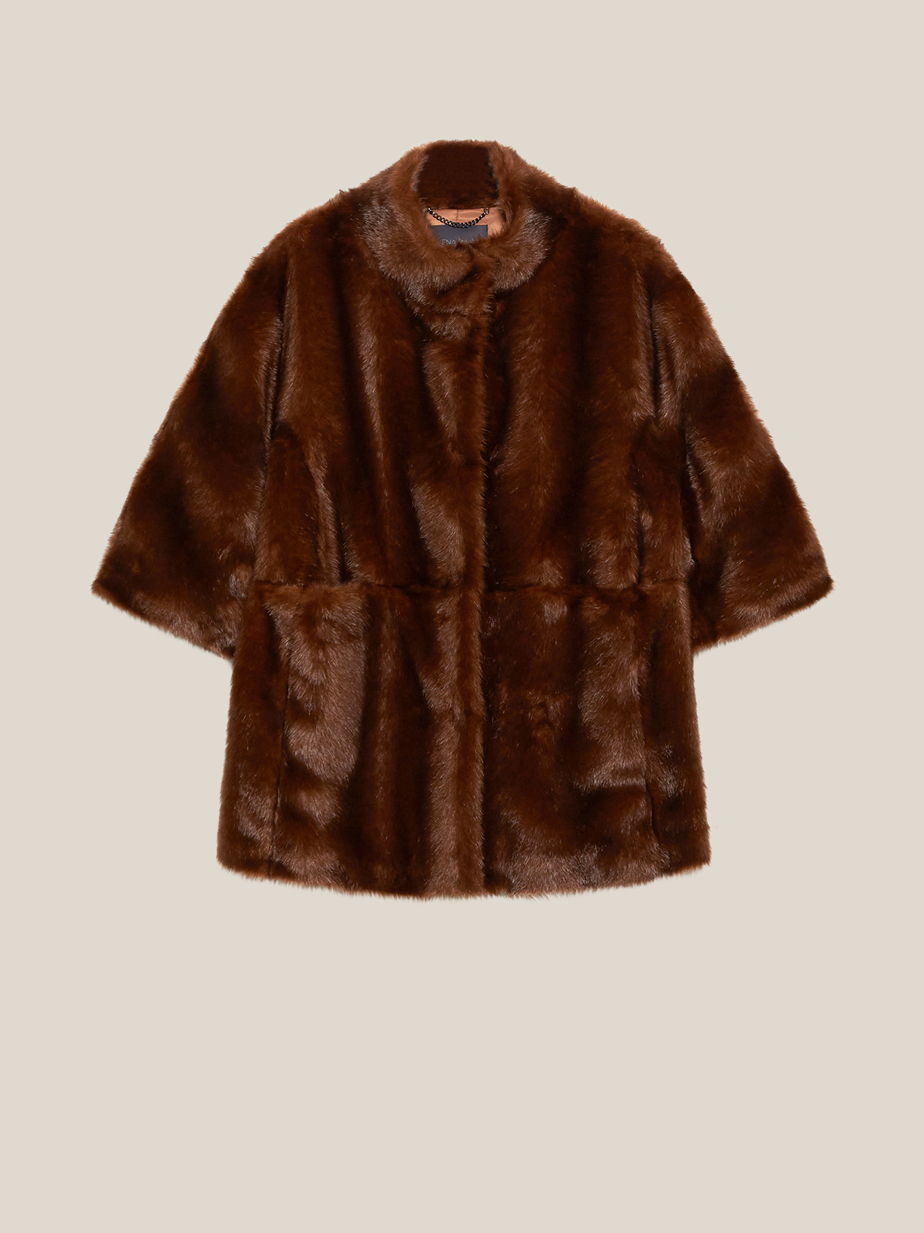 Giacca corta effetto pelliccia image number 4