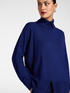 Rollkragenpullover aus Wolle mit asymmetrischem Abschluss image number 3