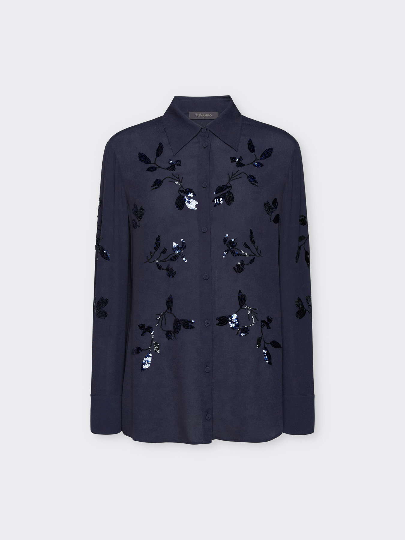 Chemise &eacute;l&eacute;gante brod&eacute;e image number 4