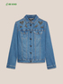 Embroidered jacket in soustenible cotton image number 4