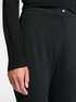 Slim-fit trousers in Milanese stitch image number 3