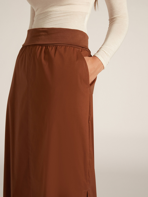 Elena Mirò Gonna dritta con bordo in jersey Donna