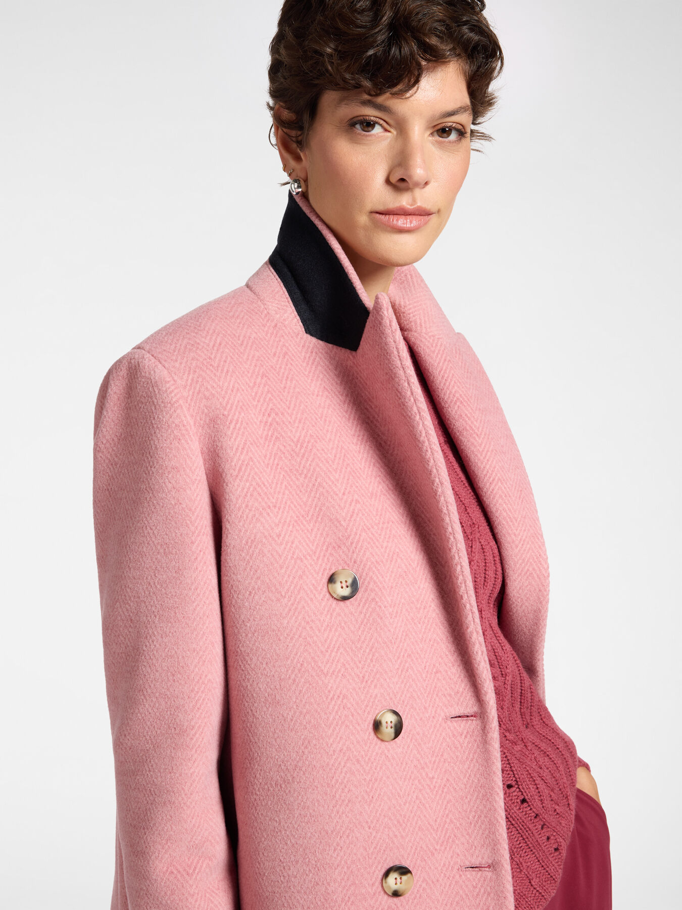 Men's double-breasted coat image number 3