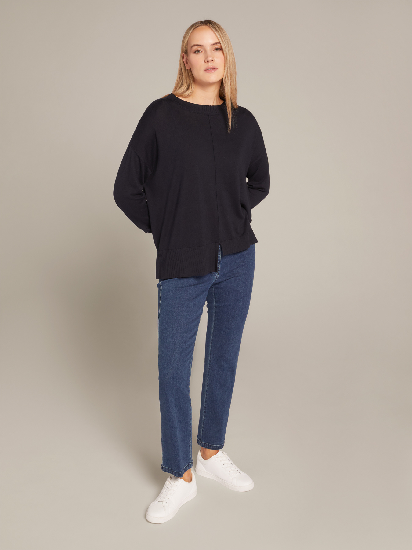 Maglia in seta, cotone e cashmere image number 2