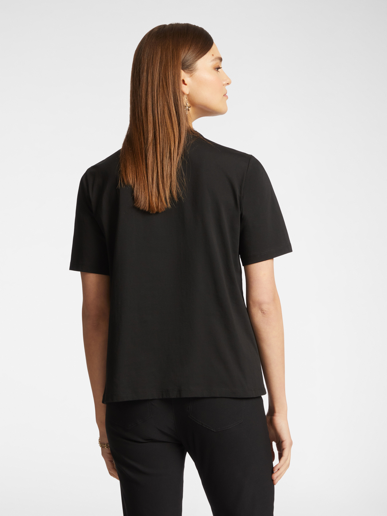 T-shirt con frange image number 1