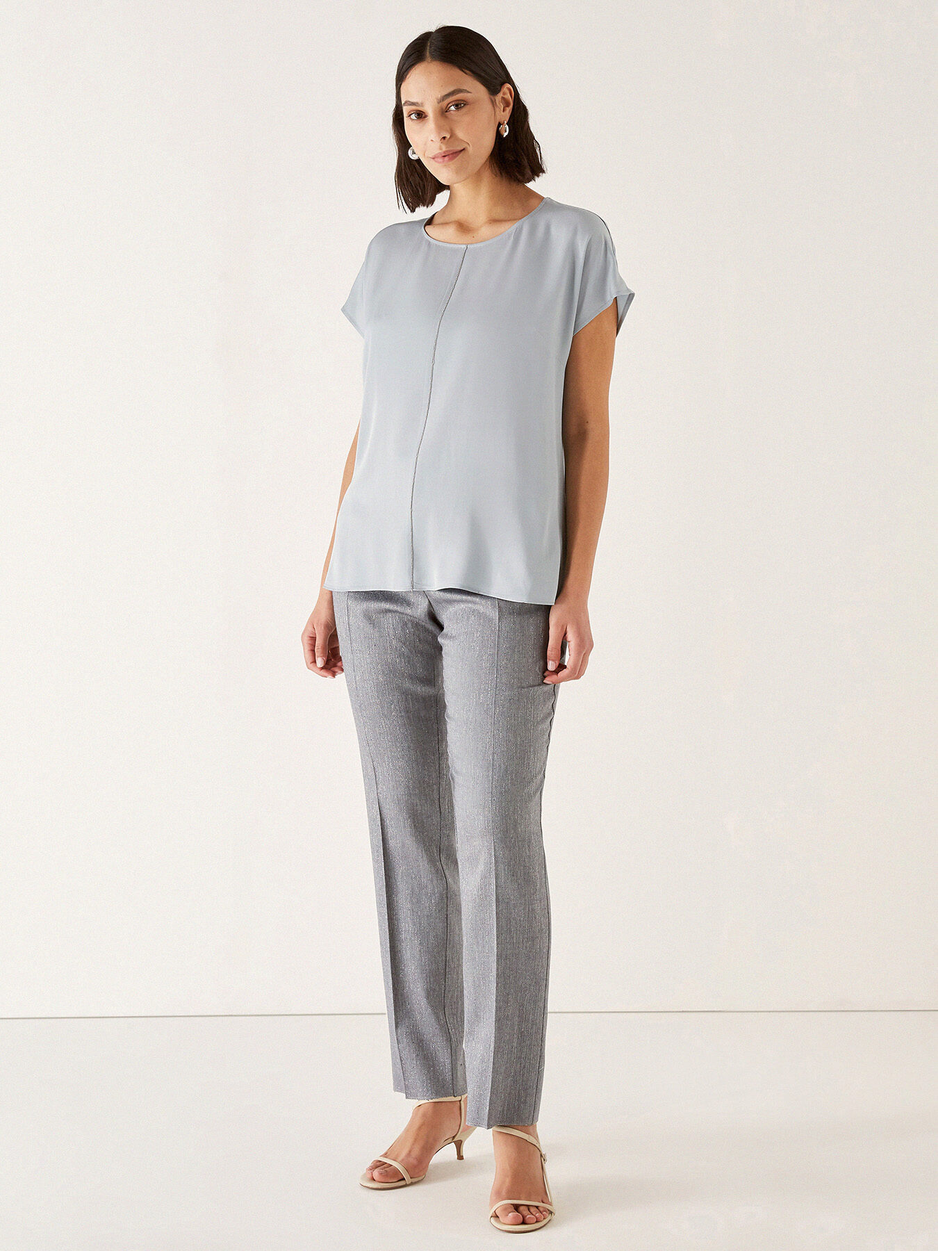 Twill blouse image number 2