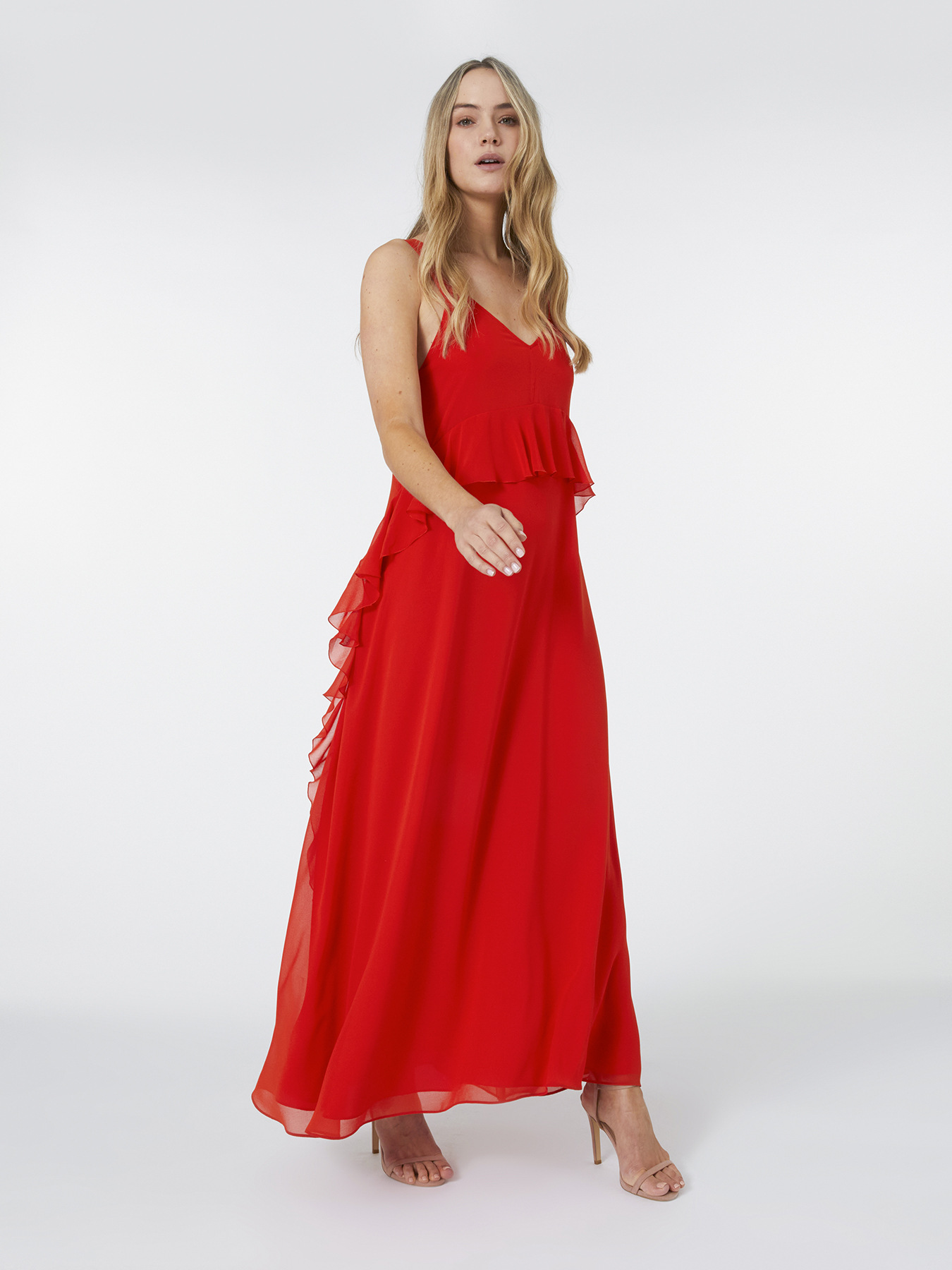 Elegantes langes Kleid mit Bolero image number 0