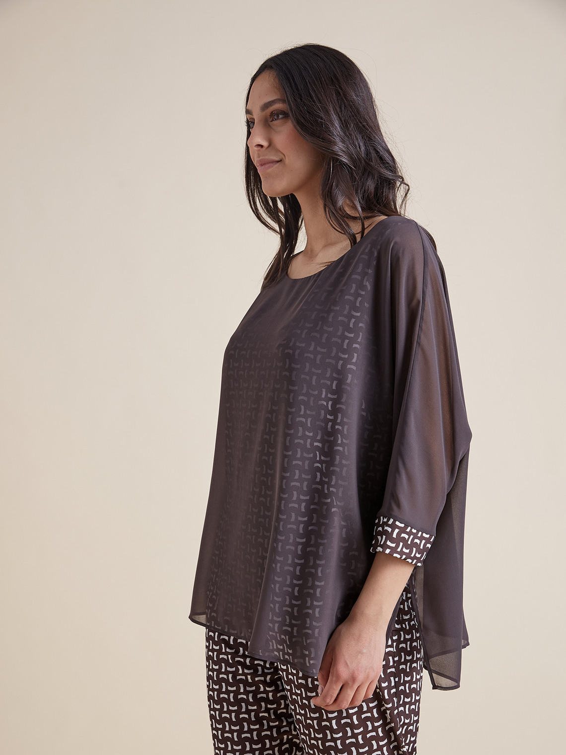 Elenamiro: Blusa em dois tecidos_6