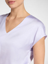 Satin-Bluse mit V-Ausschnitt image number 3