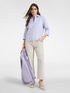Three-quarter sleeve poplin shirt image number 2