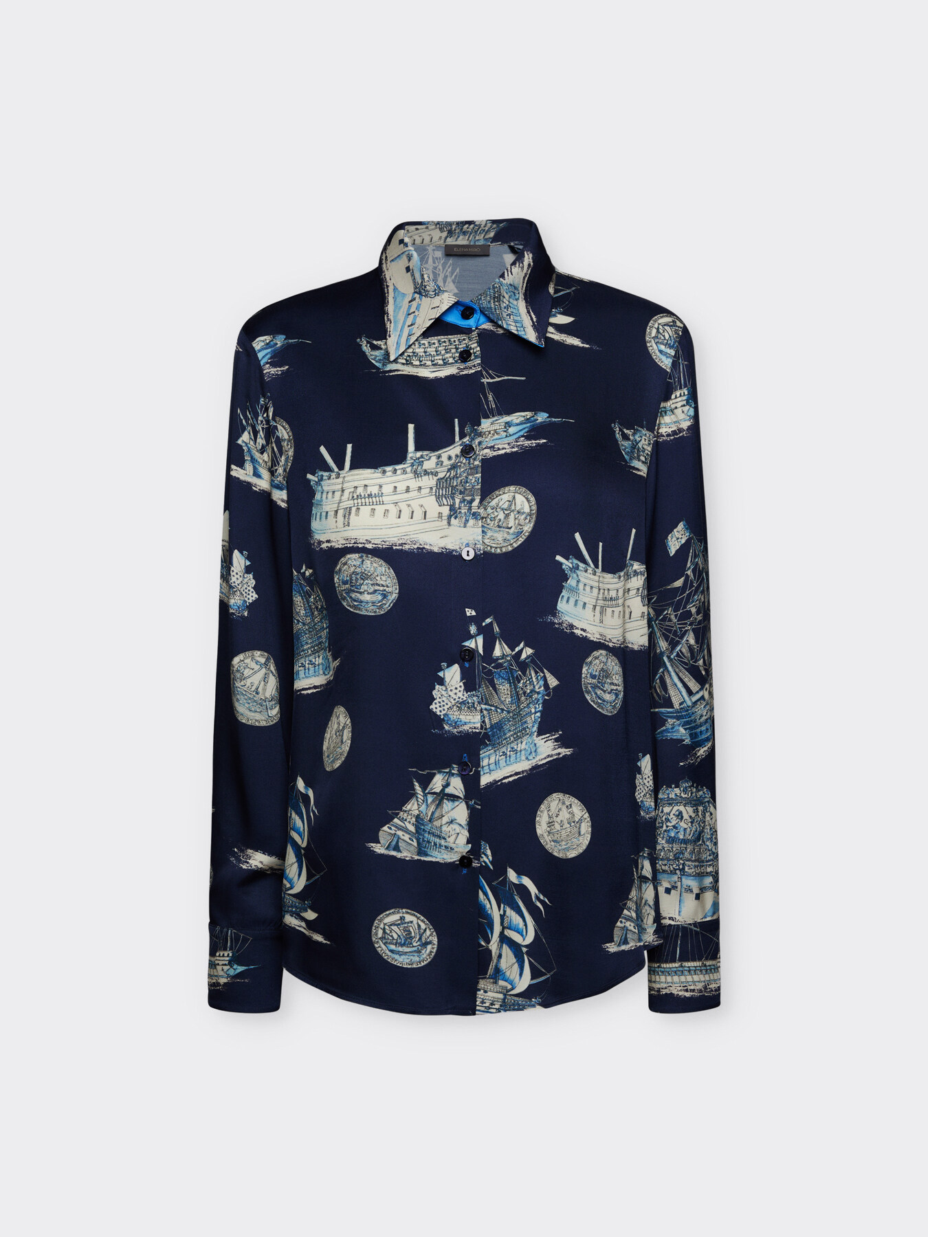 Camisa com estampa de navios image number 8