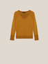 WOOL VISCOSE RAGLAN SLEEVE V-NECK SWEATER image number 4