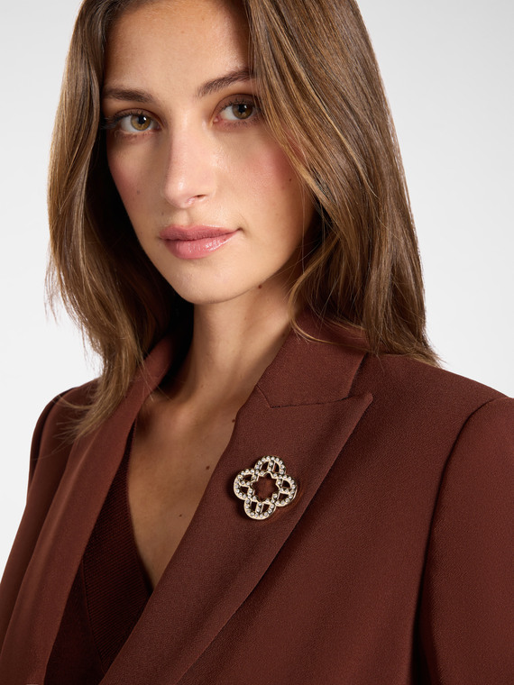 Monogram Brooch