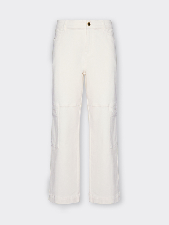 Pantalones cargo en bull stretch