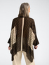 Oversized printed georgette shirt image number 1