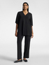 Oversized V-neck T-shirt image number 2