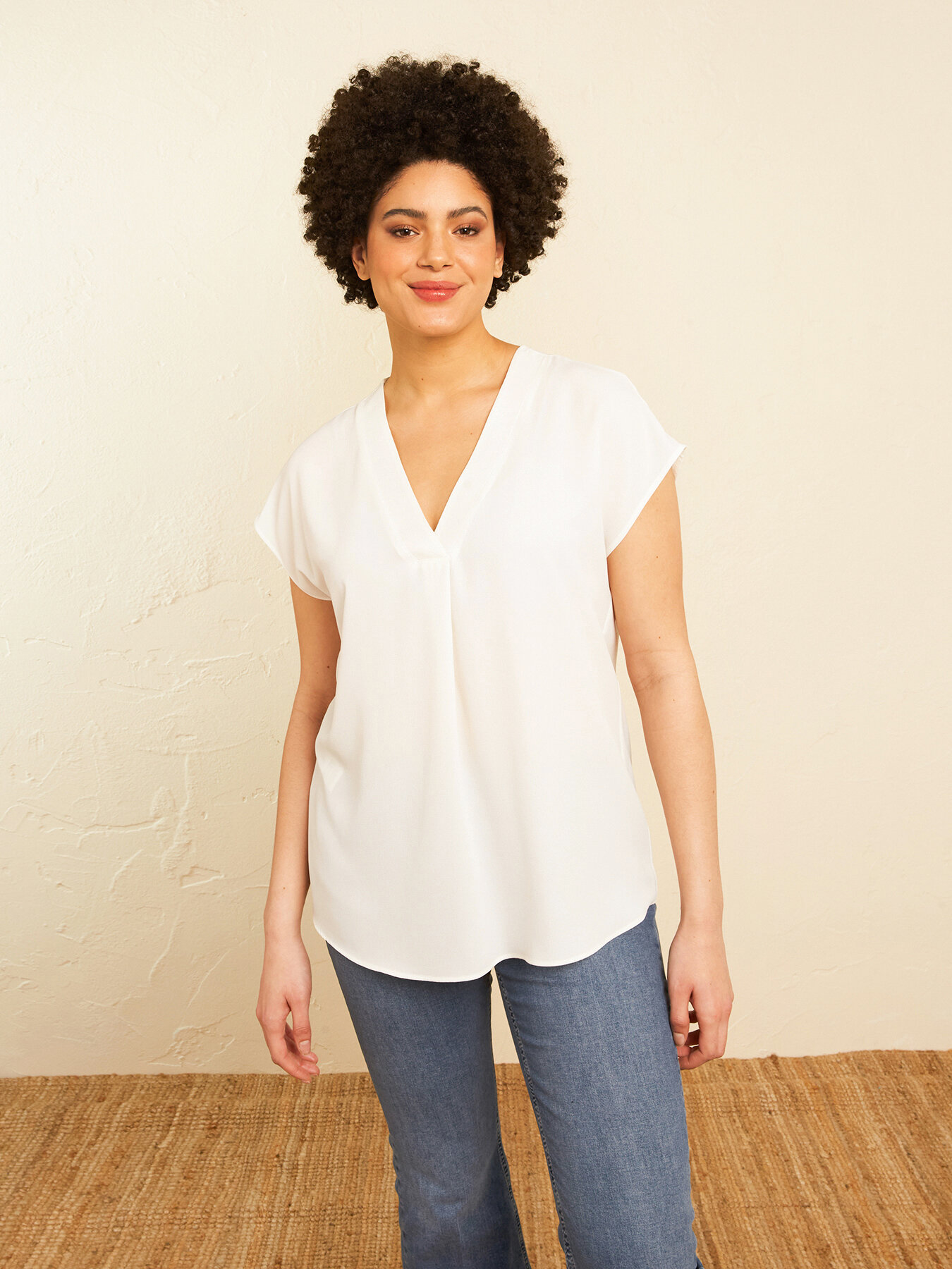 Cloqu&eacute; fabric top image number 2