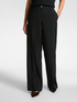 Pantalon en tissu cr&ecirc;pe extensible image number 2