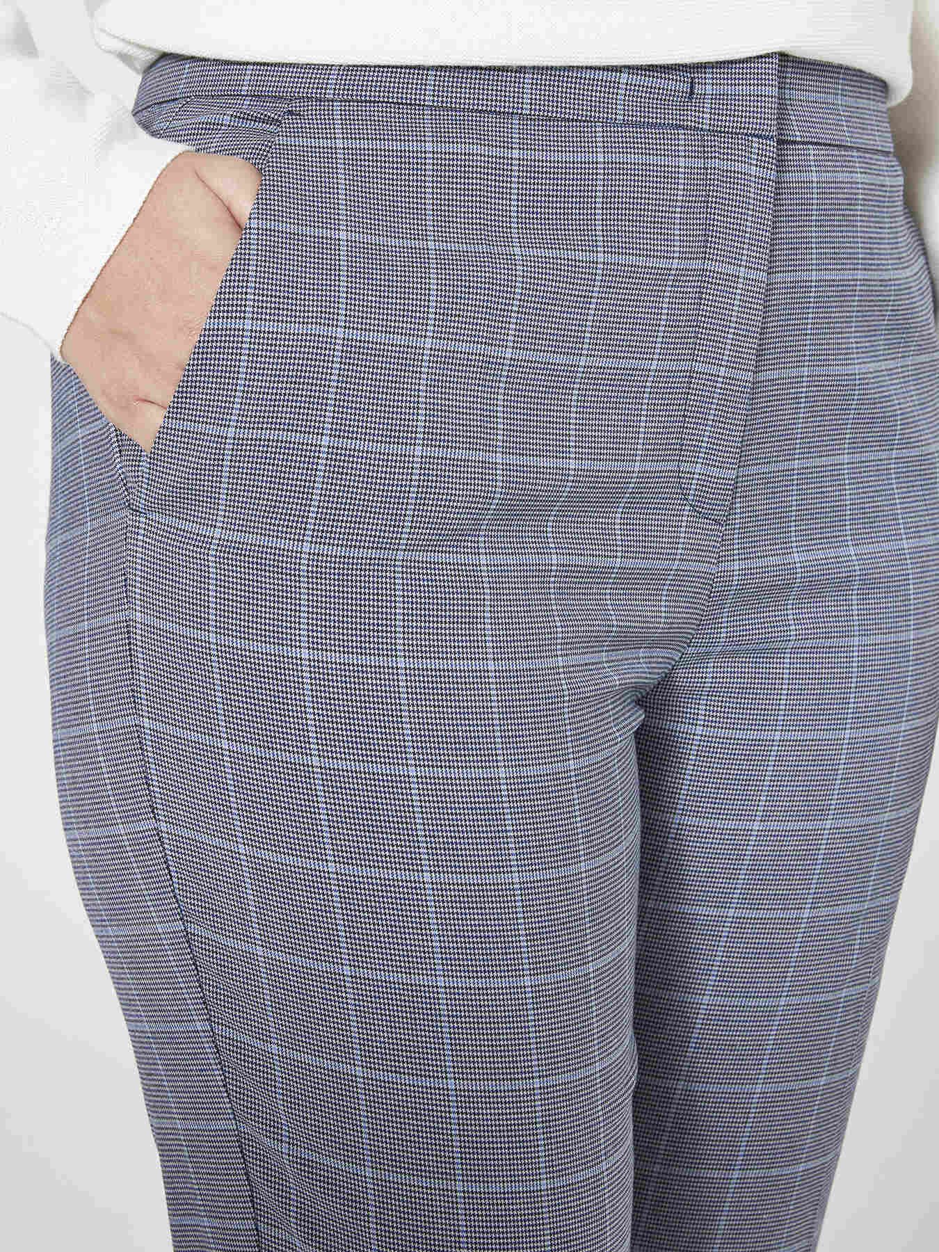 Pantalones kick flare Pr&iacute;ncipe de Gales image number 3