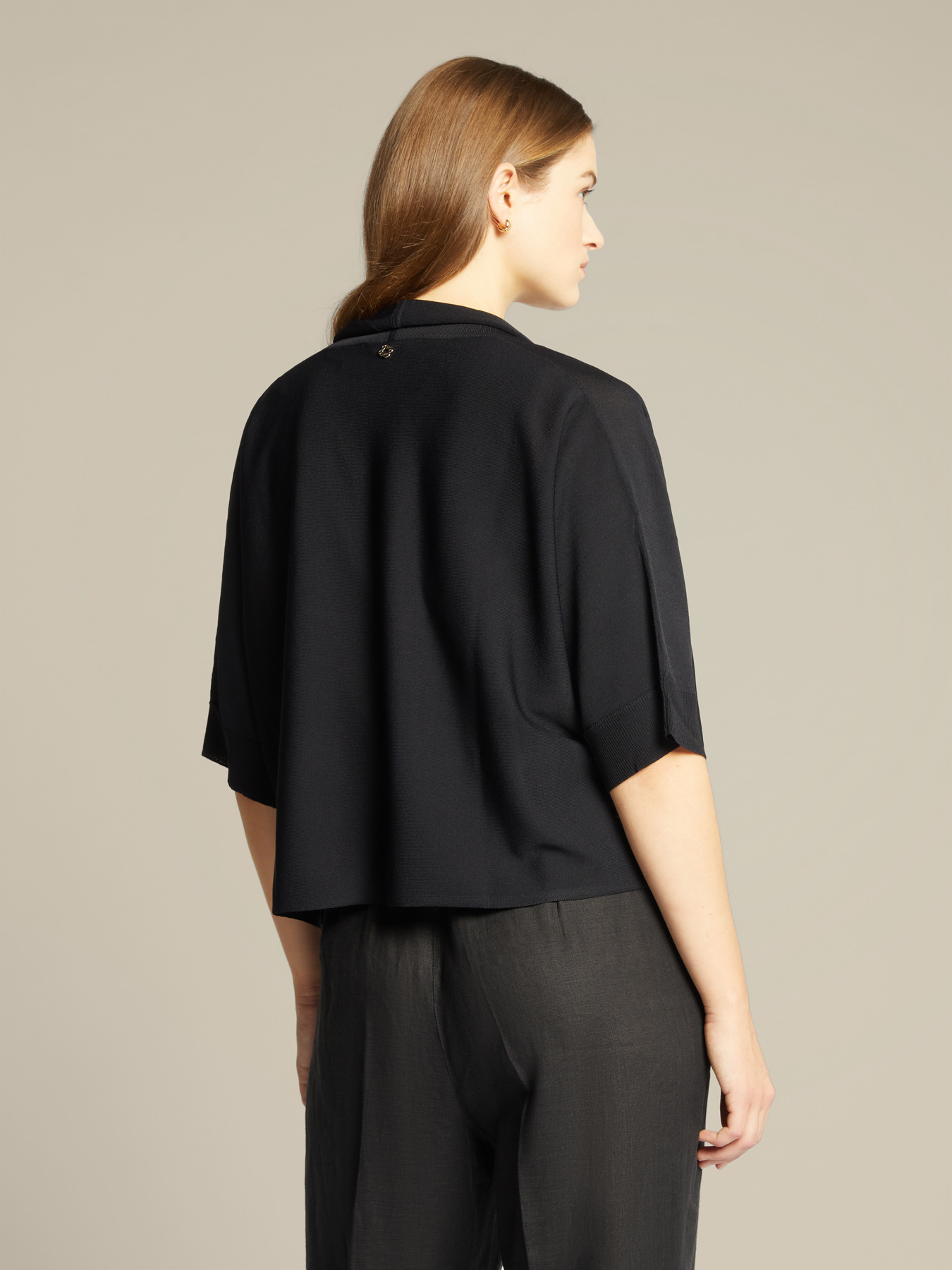 Cardigan aperto corto image number 1