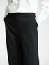 Wide leg trousers with cuffs image number 3