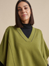 Wool and cashmere cape image number 2