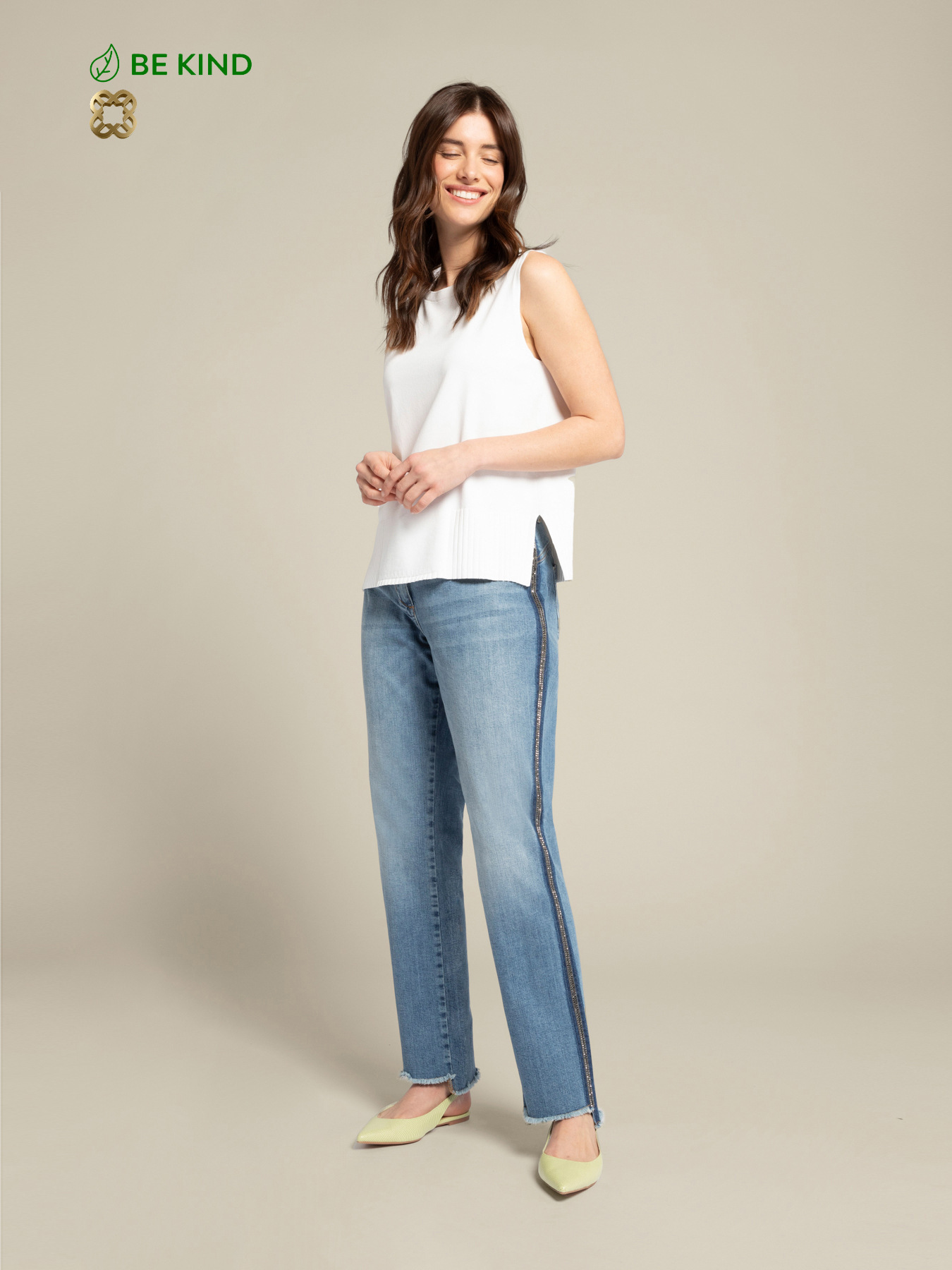 Sustainable cotton Regular fit jeans image number 0