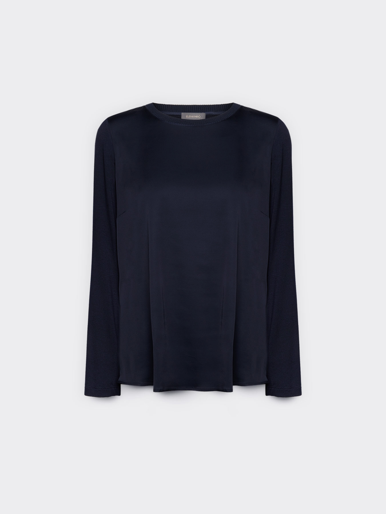 T-shirt in due tessuti image number 4