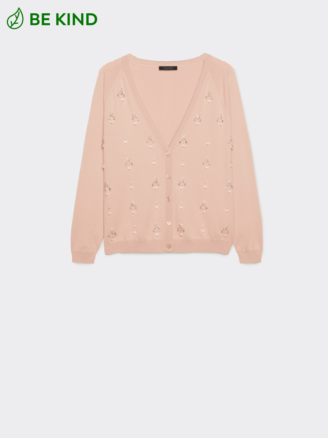 Cardigan en viscose ECOVERO&trade; avec broderie fine image number 5