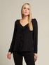 Bluse aus Bio-Viskose mit Volant image number 0