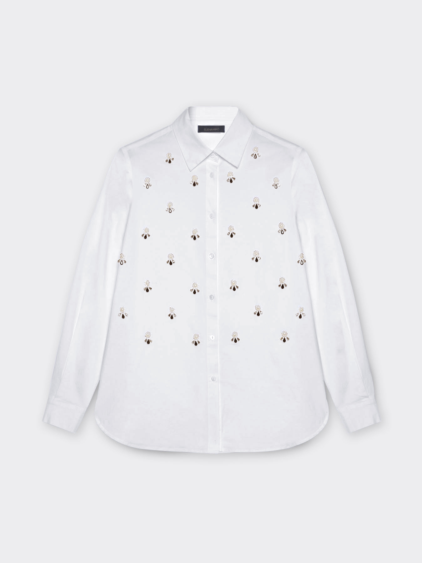 Chemise en coton avec broderie fine image number 5