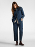 Regular jeans in denim with floral embroidery image number 0