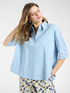 Boxy blouse with three-quarter sleeves image number 2
