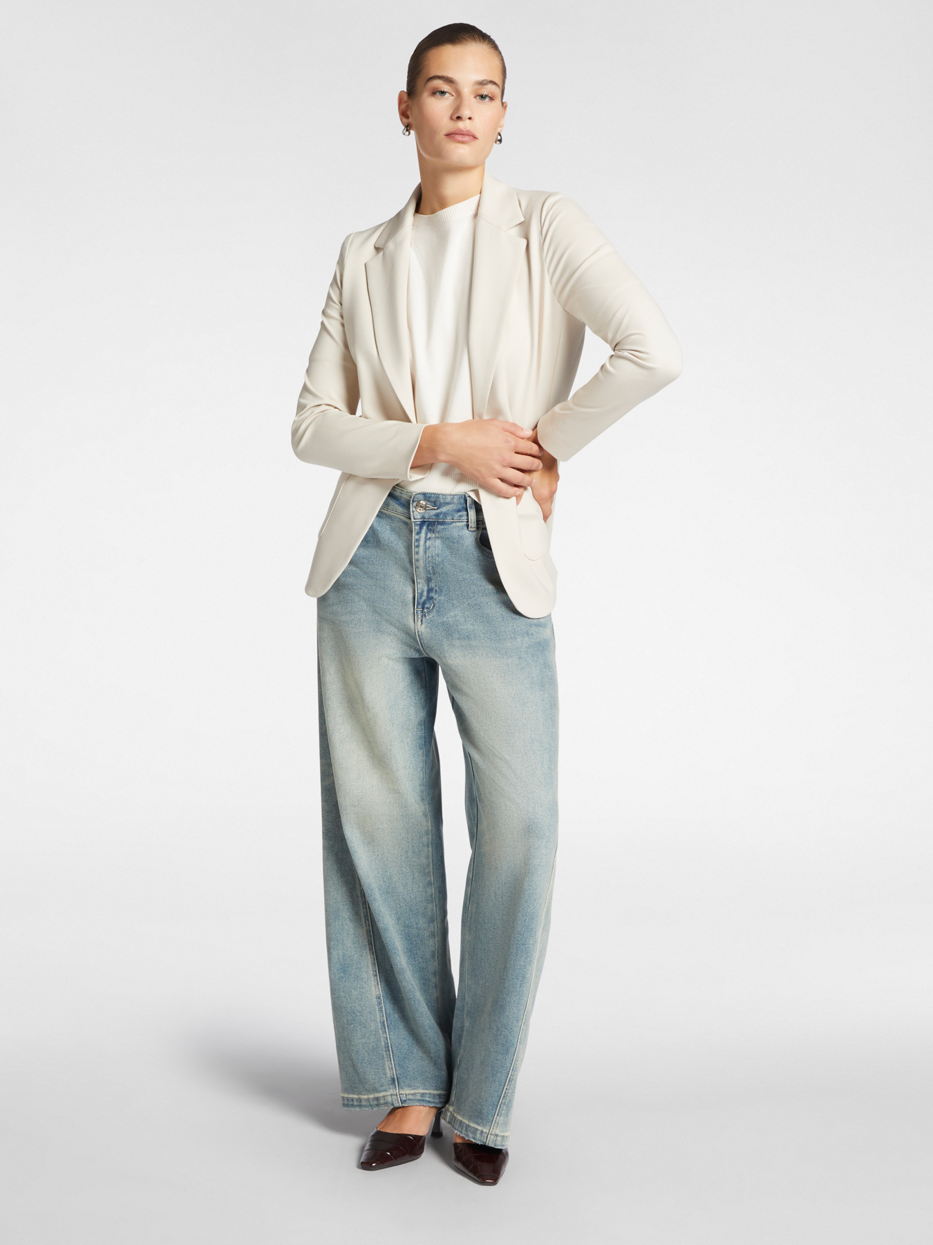 Blazer in Milano-Rib image number 2