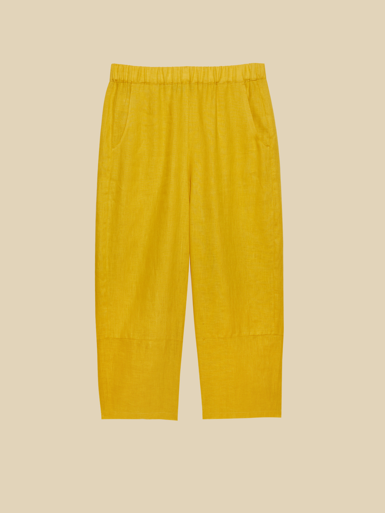 Pure linen slouchy trousers image number 4