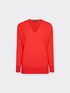 Maglia con scollo a V image number 4