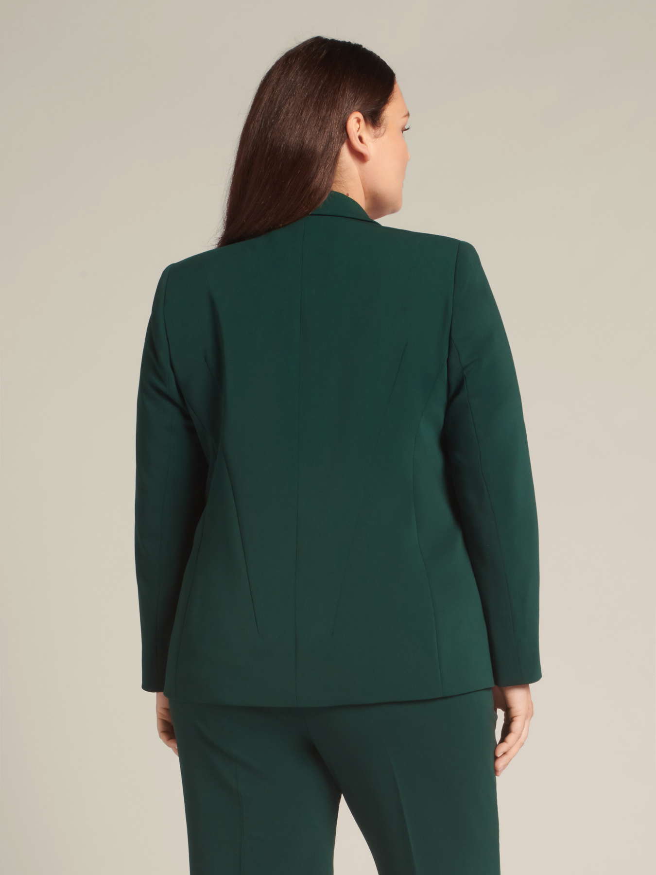 Flowing stretch cady jacket image number 7