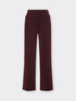 Cropped scuba trousers image number 4