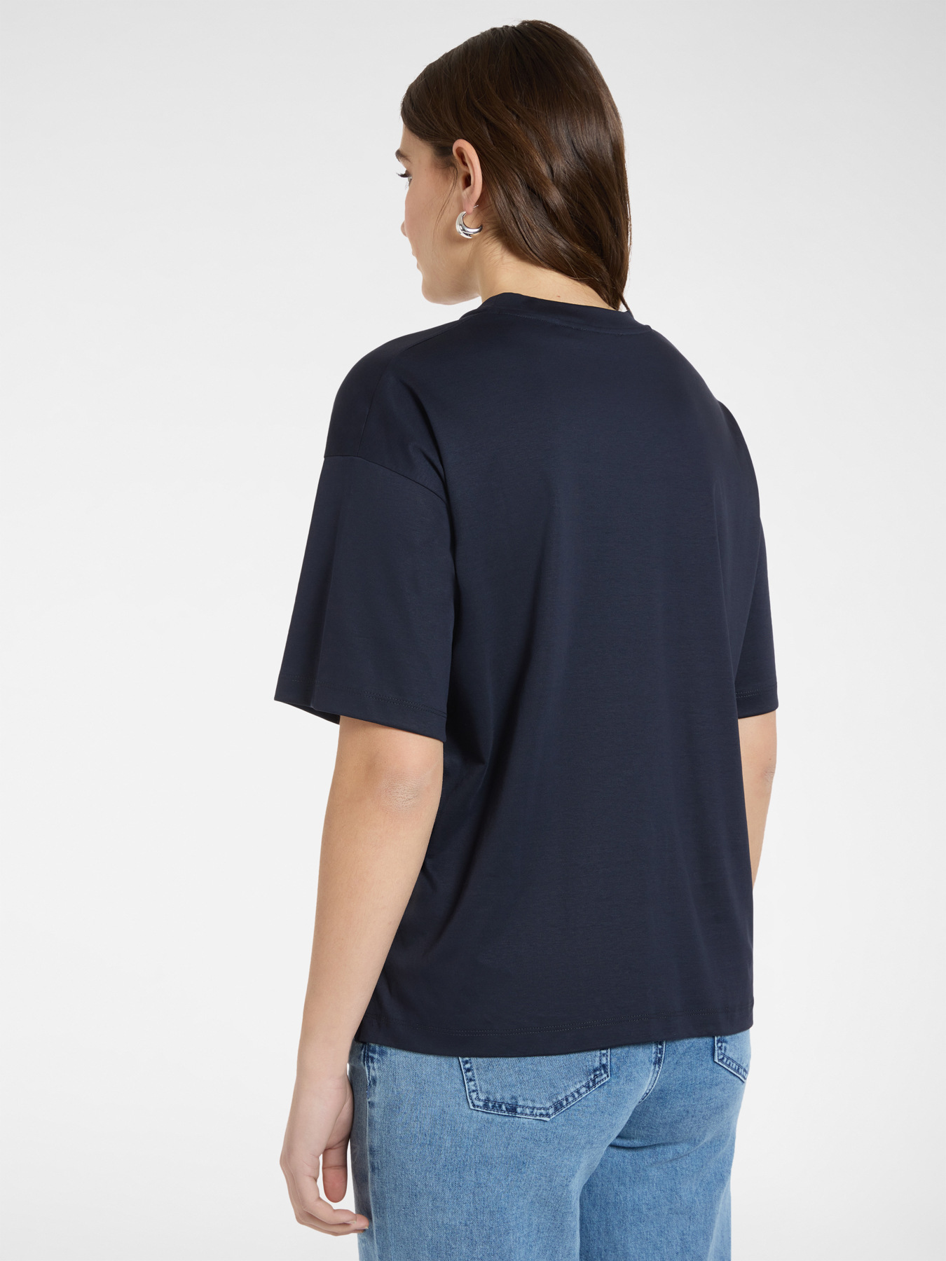 T-shirt with Monogram appliqu&eacute;s image number 1