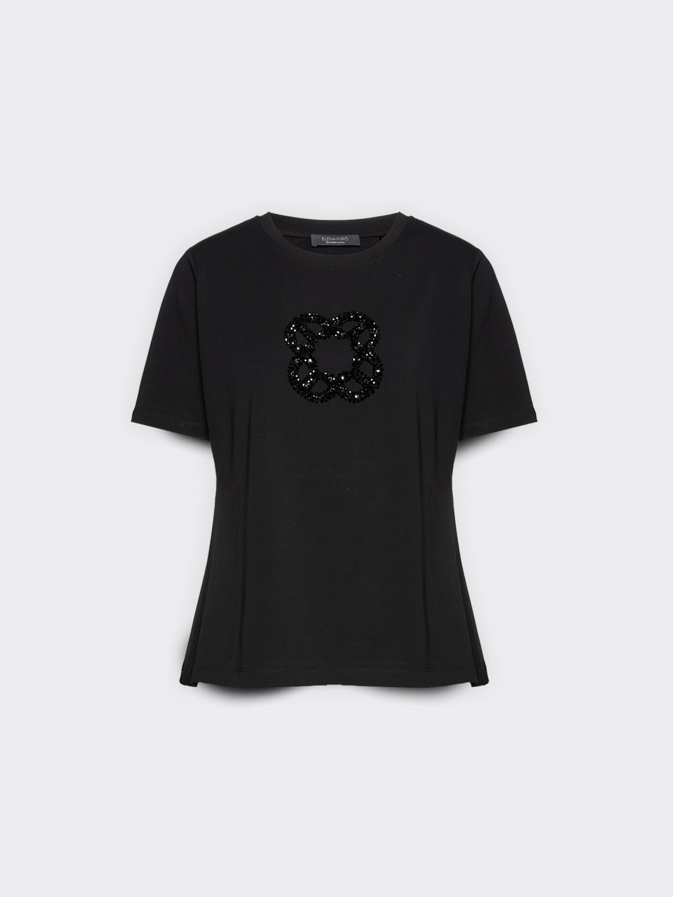 T-shirt with Monogram embroidery image number 4