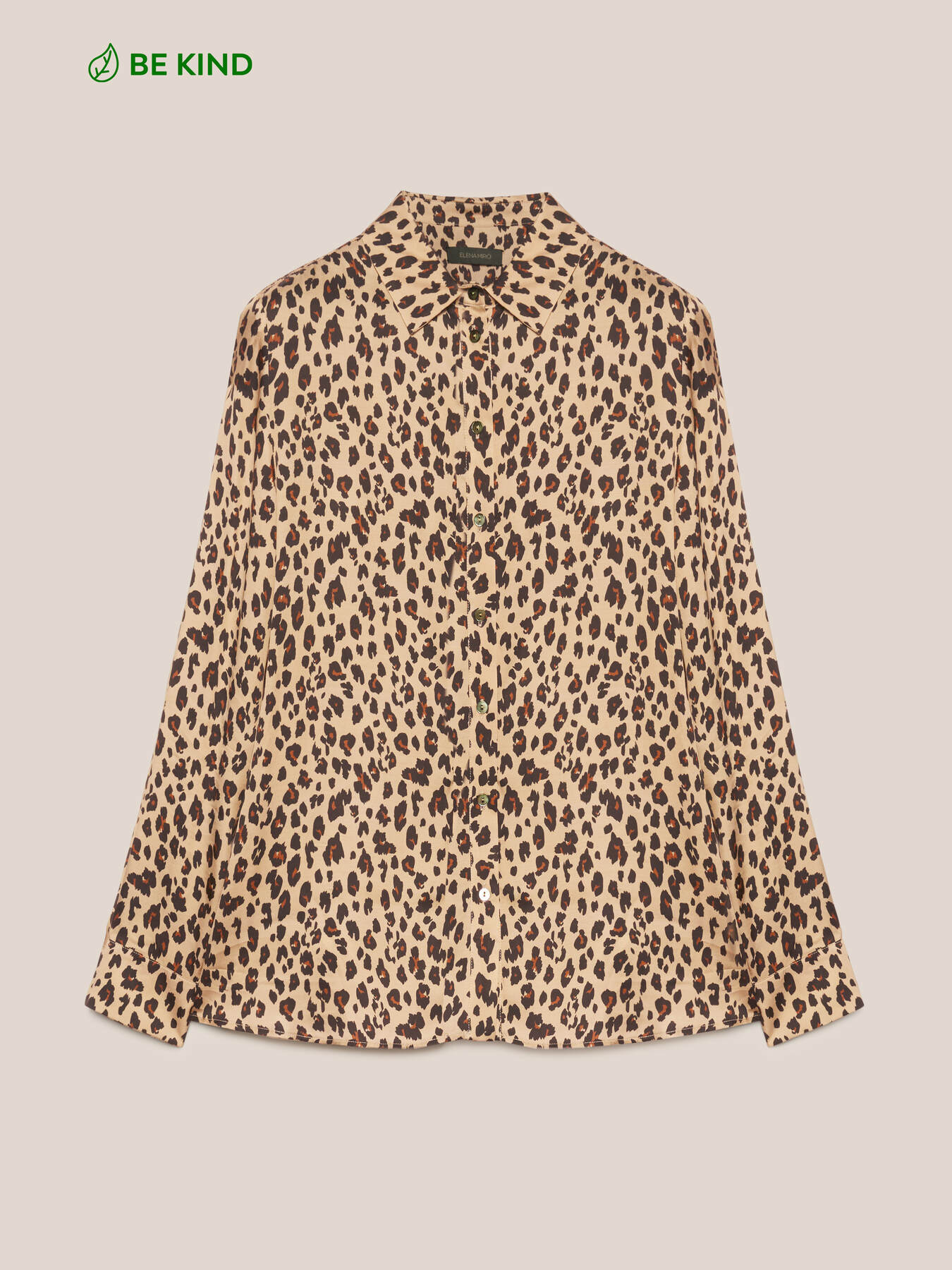 Camicia in raso stampato image number 5